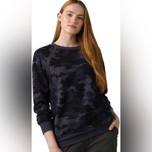 prAna - Women's Cozy Up Sweatshirt Nautical Camo